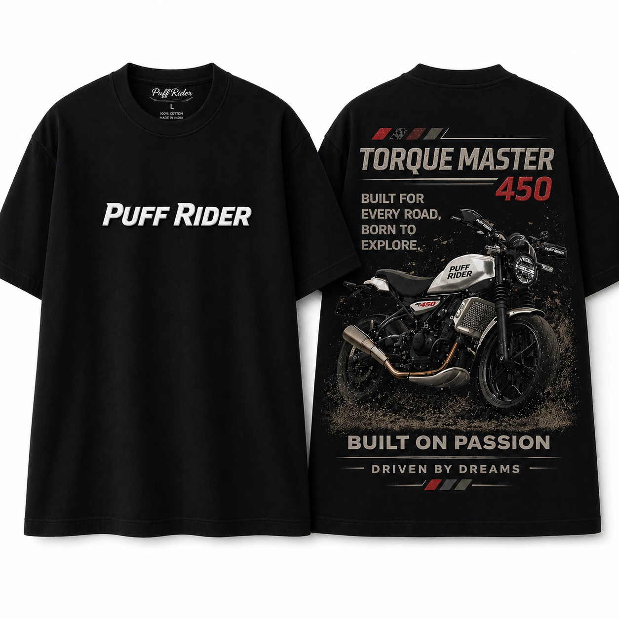 Torque Master 450 Oversized Tee - Puff Print Edition