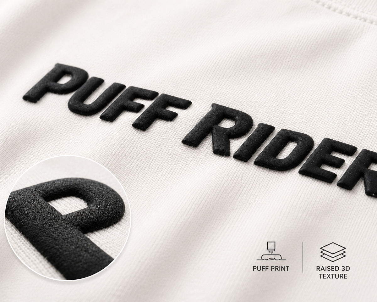 RS 200 Oversized Tee - Puff Print Edition
