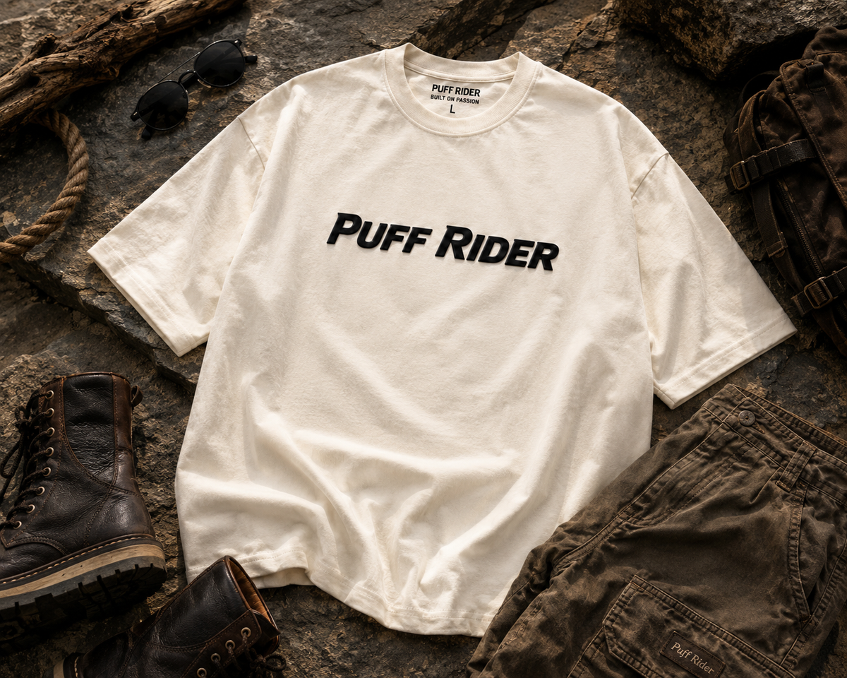 RS 200 Oversized Tee - Puff Print Edition
