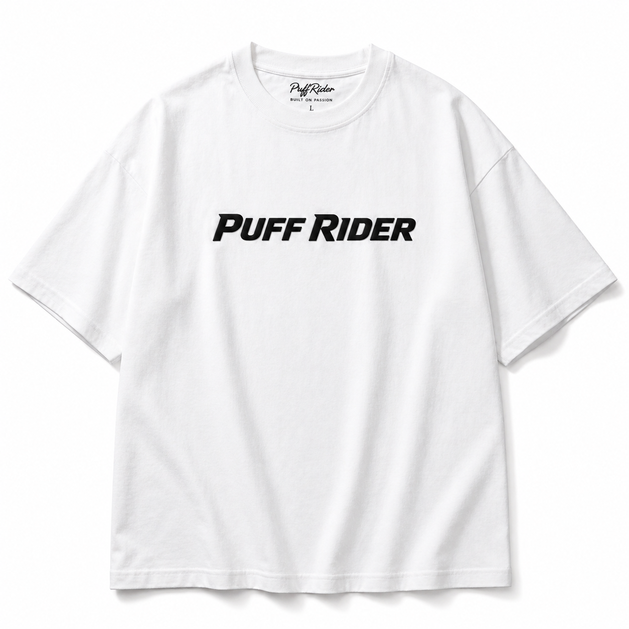 Cafe Racer 650 Oversized Tee - Puff Print Edition