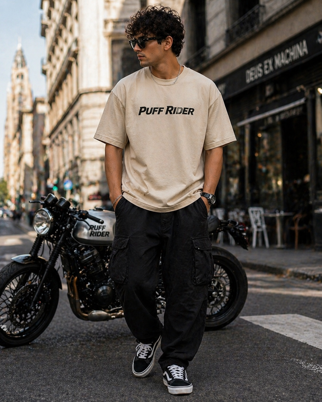 Torque Master 450 Oversized Tee - Puff Print Edition